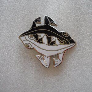 Vintage MC Escher - Cloisonné Pin  12-30